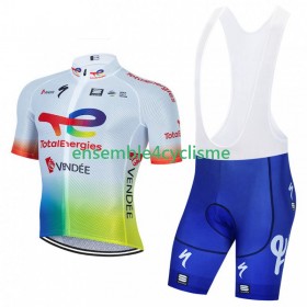 Tenue Maillot + Cuissard à Bretelles Totalenergies 2023